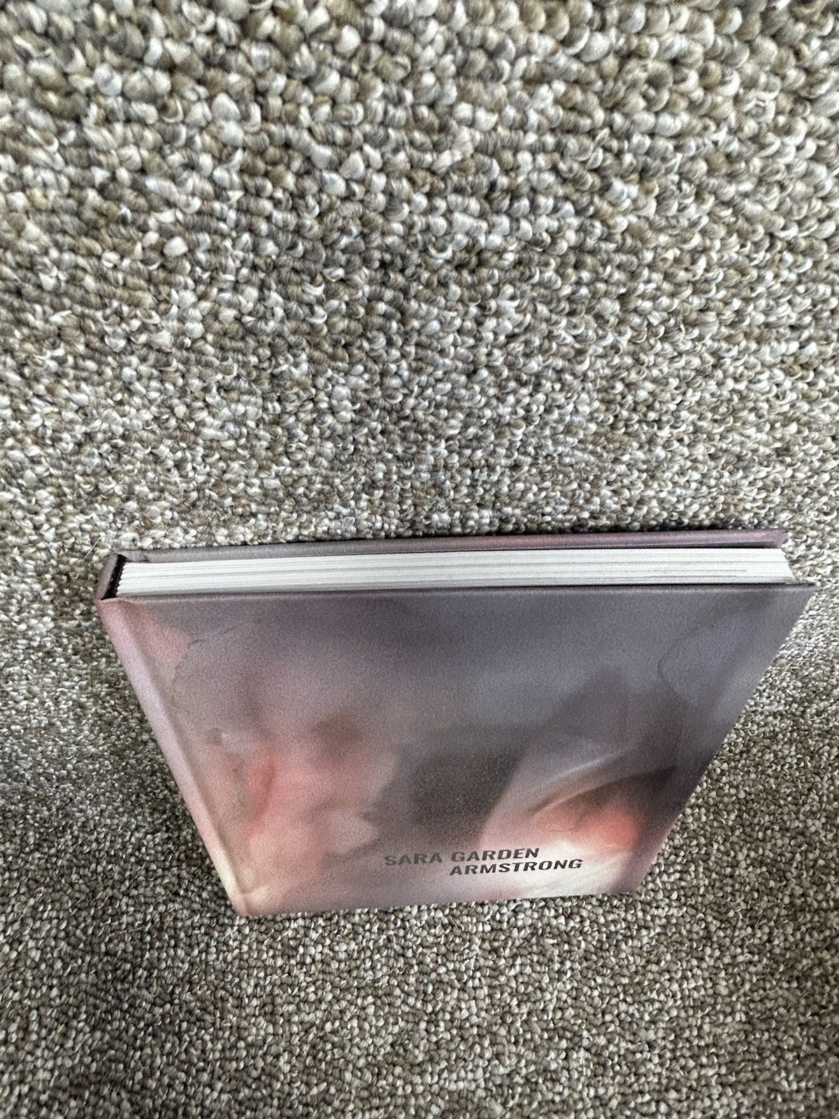 Sara Garden Armstrong Art Artist Book Coffee Table Pink Photos Threads & Layers