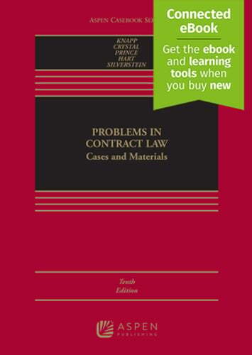 Problems in Contract Law: Cases and Materials [Connected eBook with Study Center