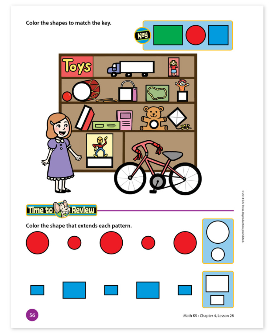 NEW BJU Press K5 MATH Complete Subject Kit 4thEd TE Worktext Manipulatives +CD