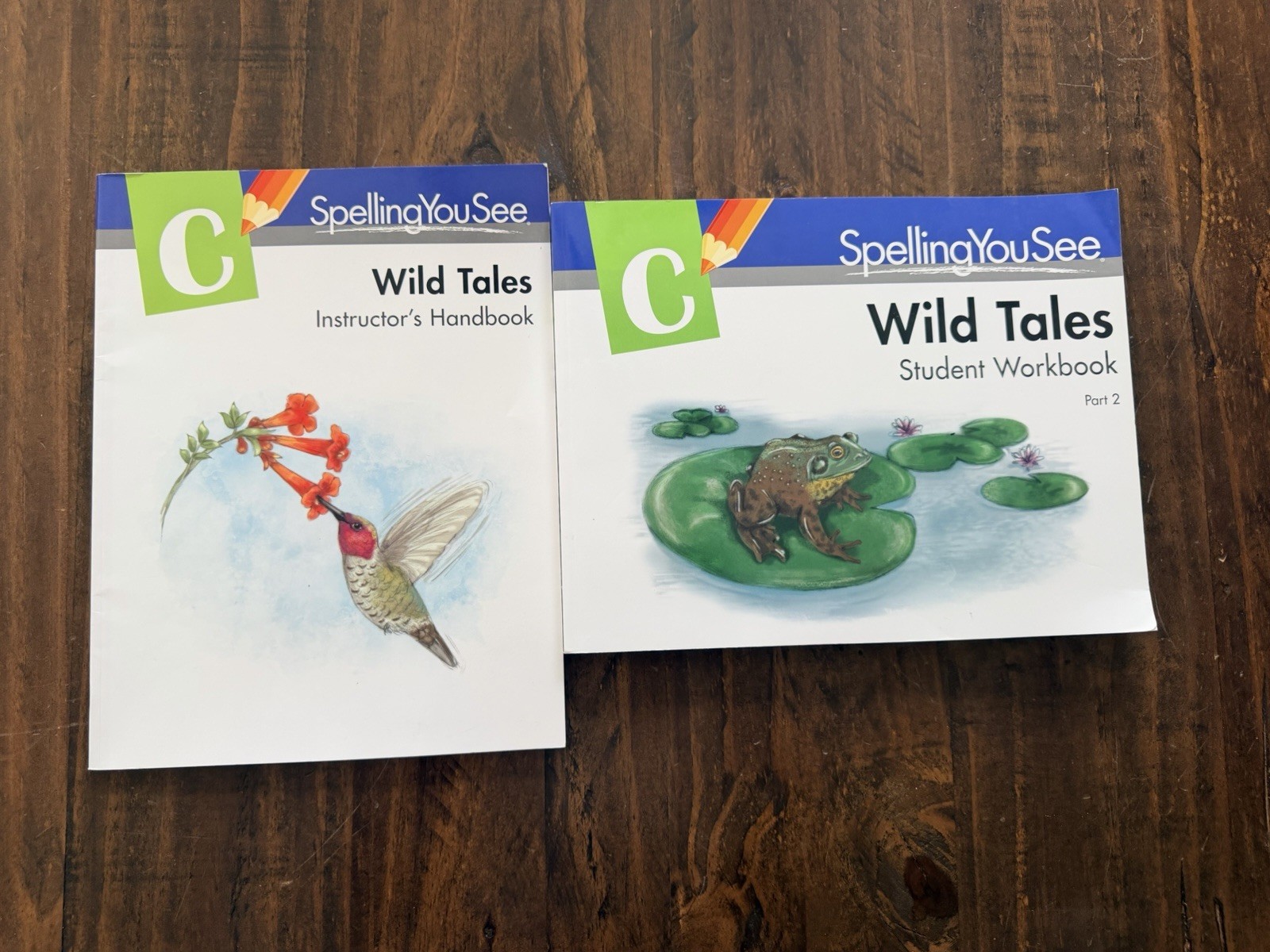Spelling You See Wild Tales Level C Instructor + Workbook part 2 ONLY