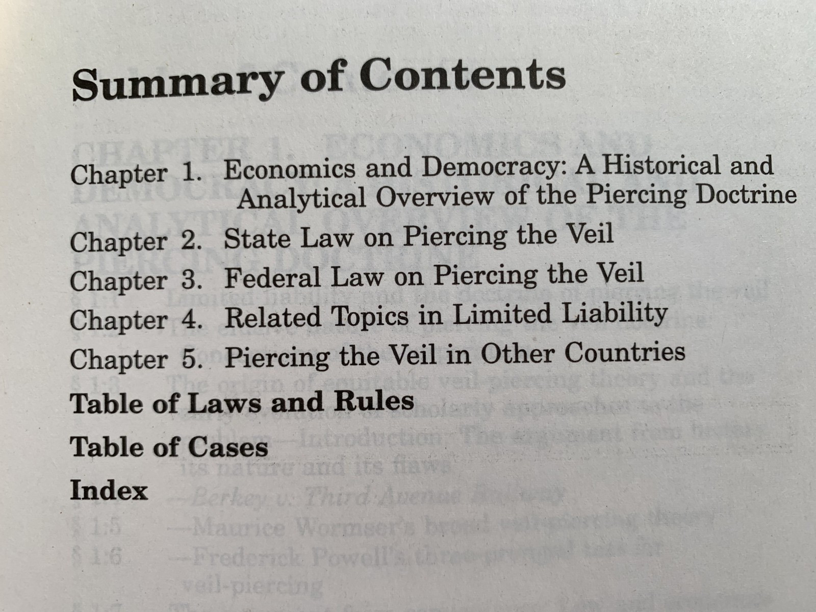 2021 Piercing the Corporate Veil 9798350293104 THOMSON REUTERS & Stephen PRESSER