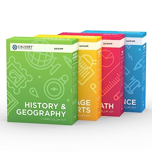 9780740341700-Calvert 3rd Grade 4-Subject Complete Set