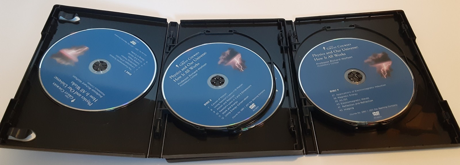 The Great Courses Physics & Our Universe How It All Works DVD/Book Set Wolfson