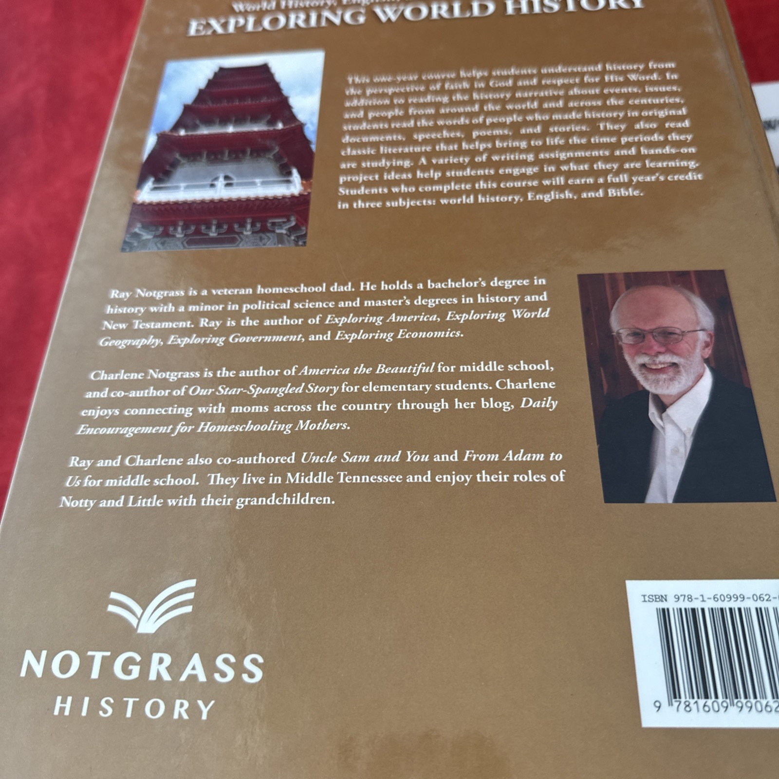 Notgrass Exploring World History Parts 1&2, In Their Words, American Voices Plus