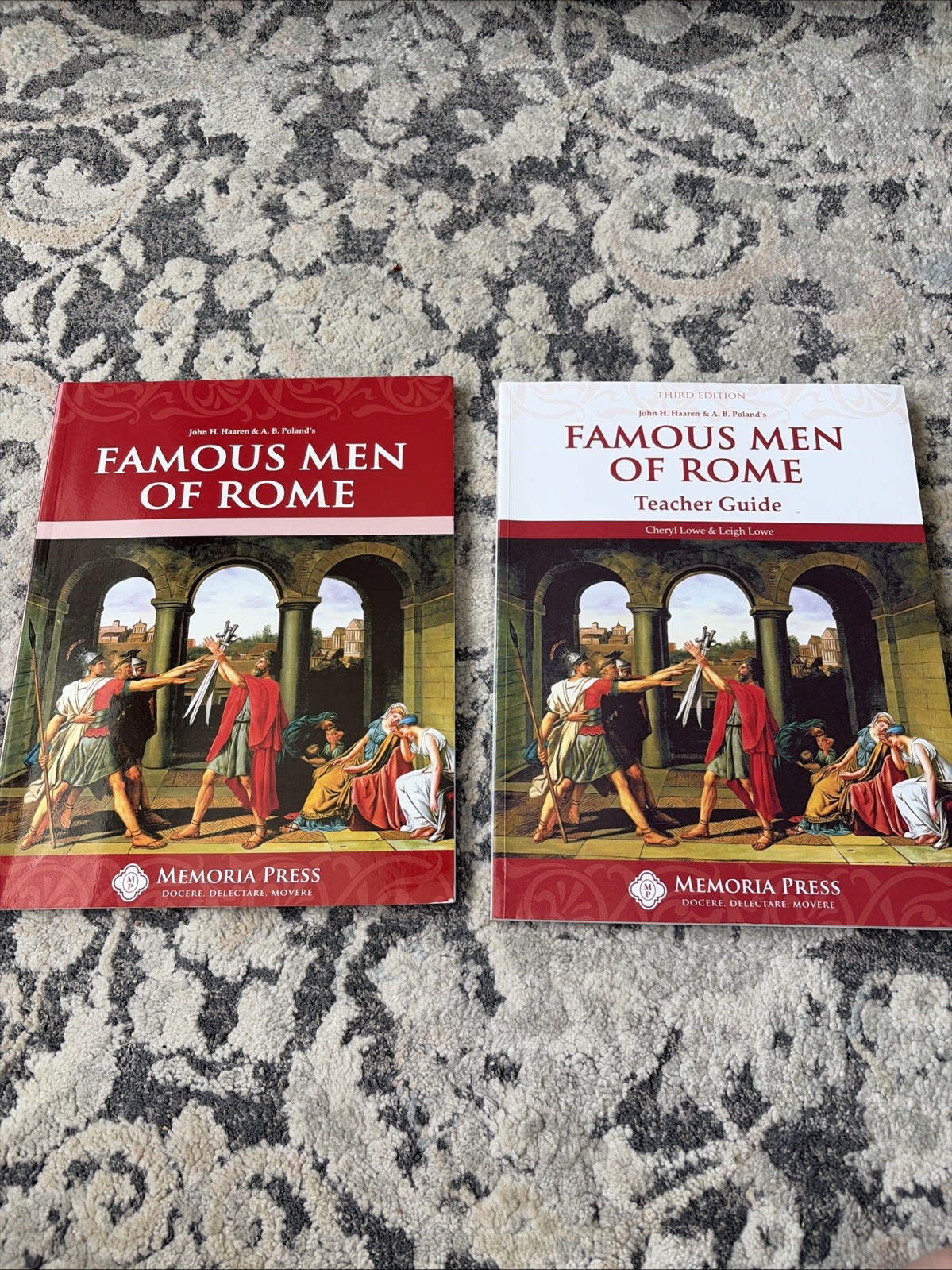 Famous Men of Rome Teachers Guide and Student Manual Memoria Press