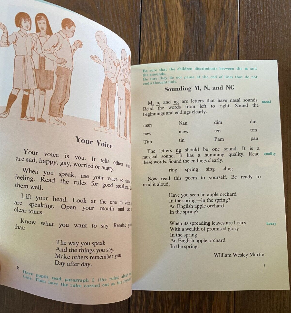 Oral Reading & Linguistics 1969 Say&Hear, Loud&Clear, Glad Sounds Benefic Press
