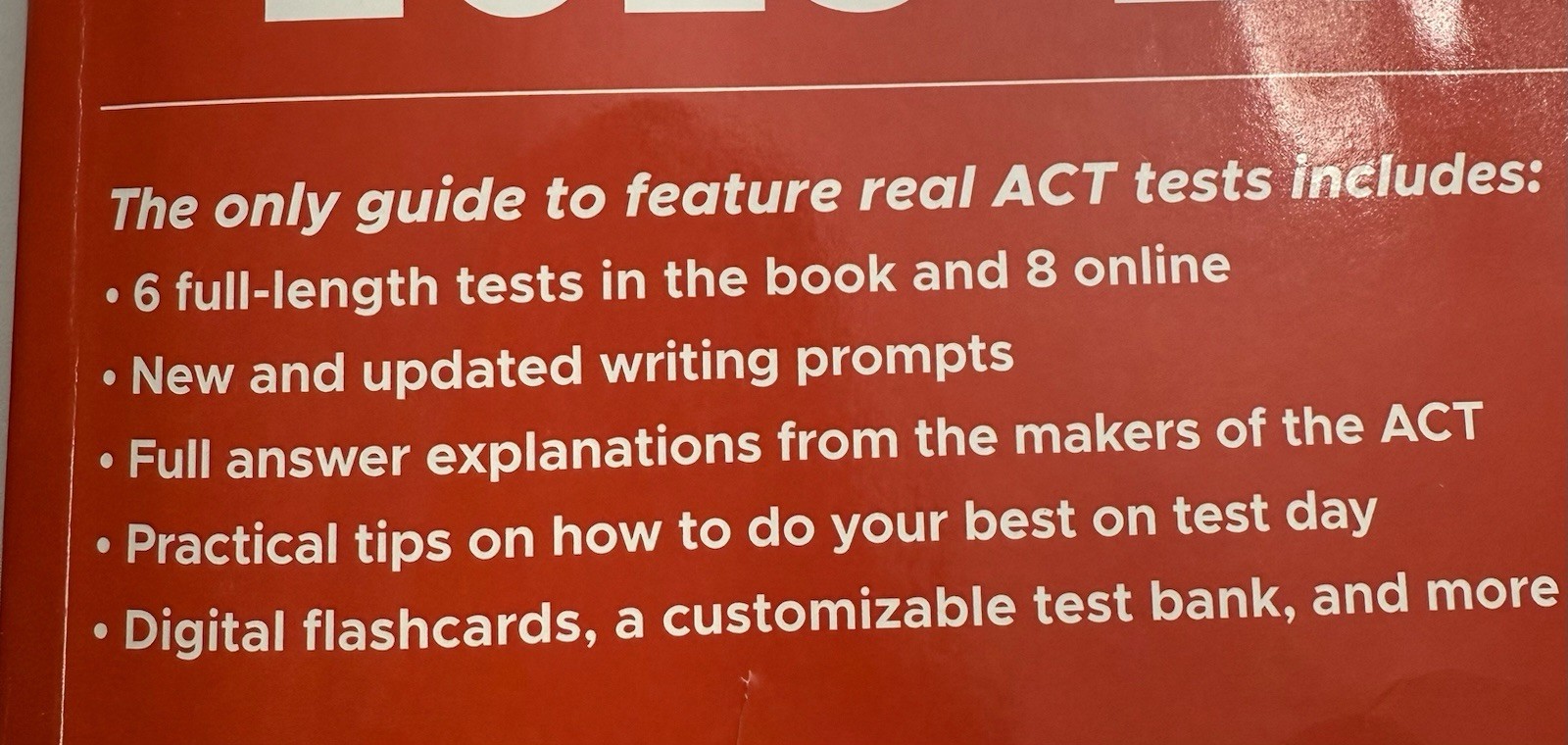 The Official ACT Prep Guide 2023-2024 Book + 14 Practice Tests + 400 Digital…