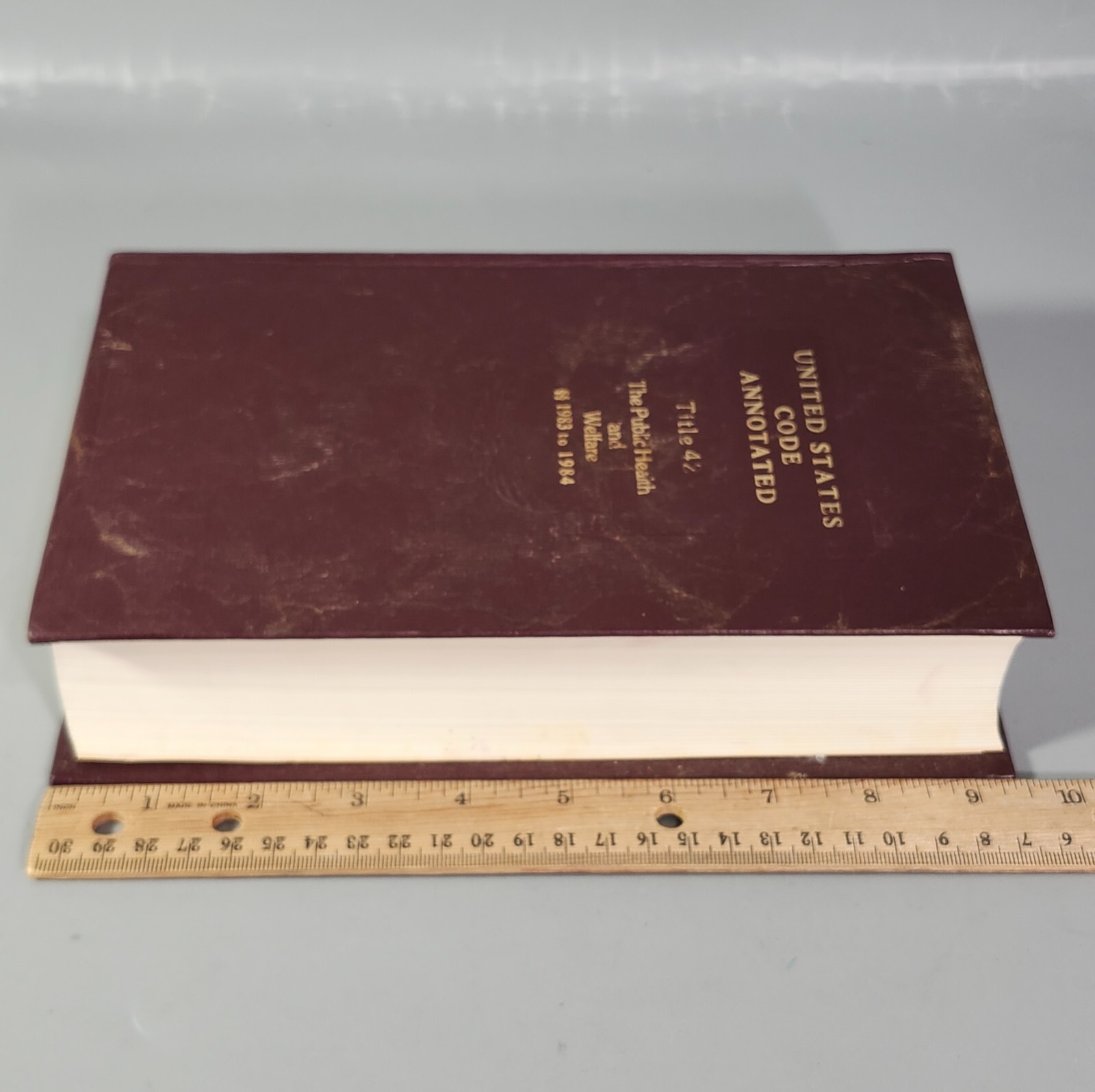USCA 1981 Book Code Annotated Title 42 Public Health Welfare 1983 to 1984 HC