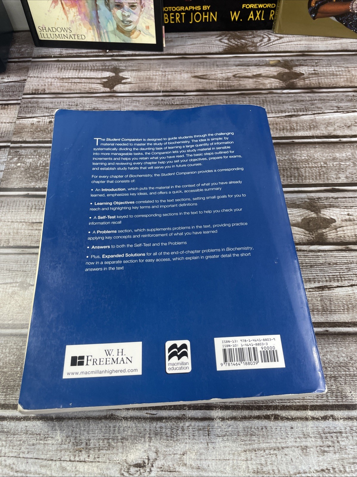 Student Companion for Biochemistry – Paperback By Berg, Jeremy M. – GOOD