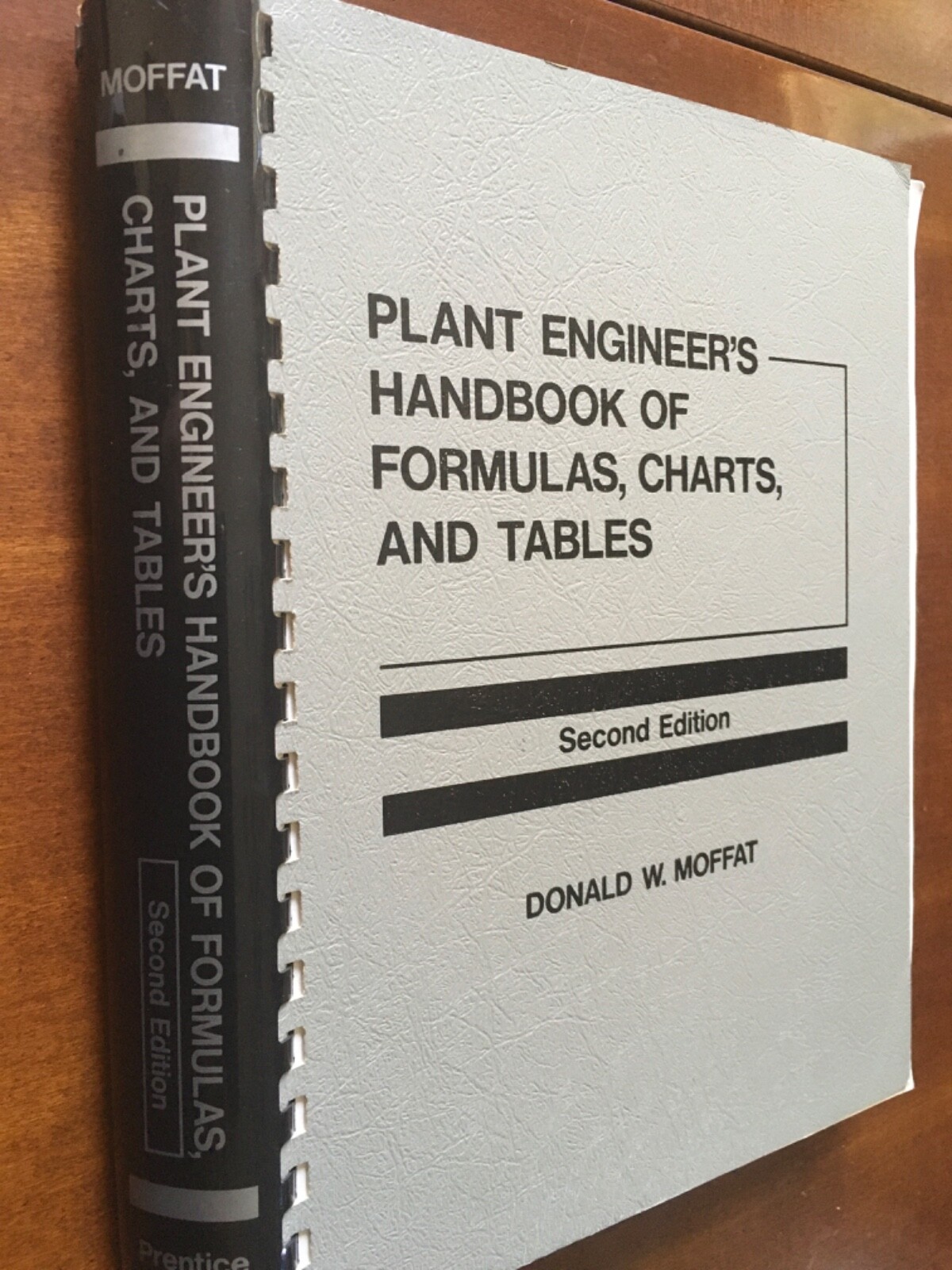 Plant Engineer’s Handbook of Formulas Charts & Tables Donald Moffat 2nd Edition