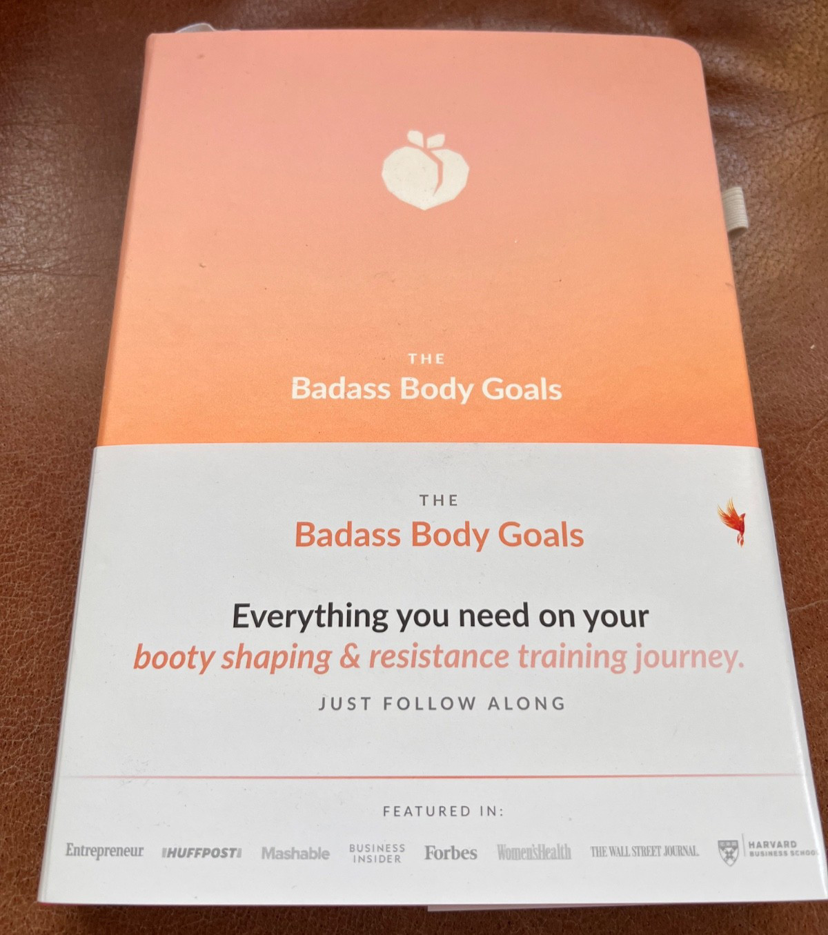 ORANGE BADSS BODY GOALS JOURNAL: BOOTY SHAPING & RESISTANCE TRAINING NEW