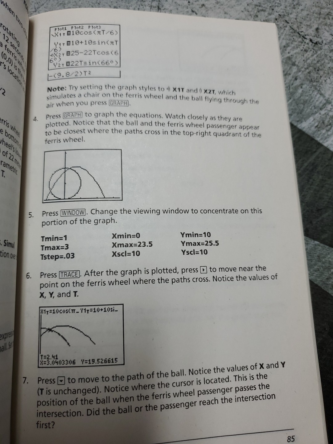 Ti 84 Plus Silver Edition Manual Guidebook 2004 Tex Instruments Index 216 pages
