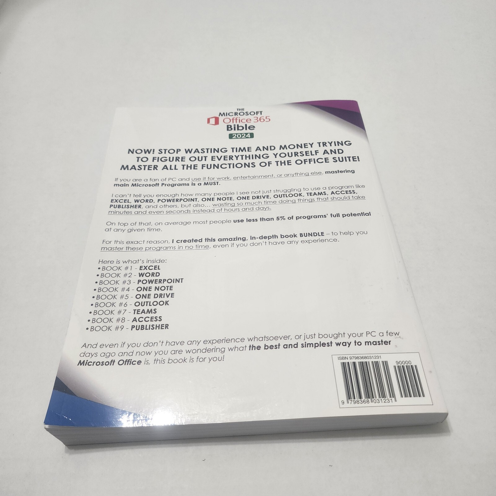 The Microsoft Office 365 Bible – 2024 – 9 Books in 1 Very Good