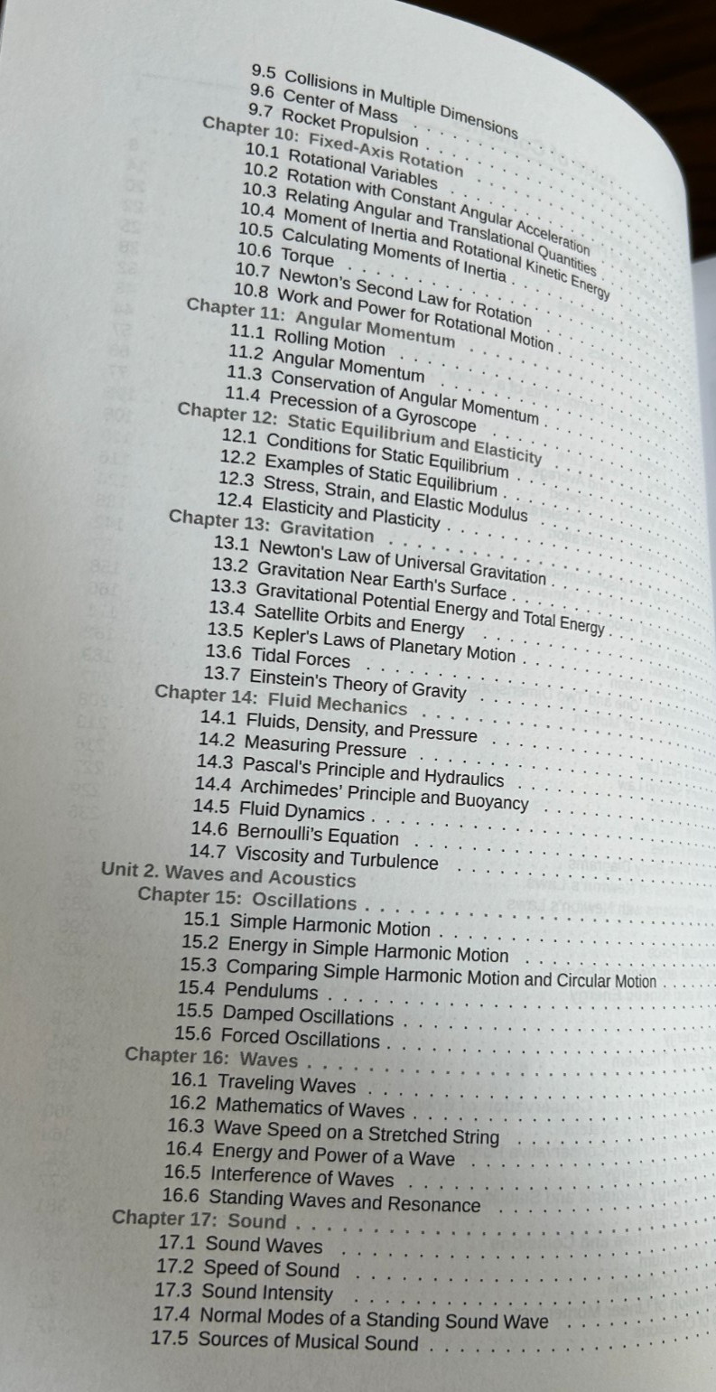 University Physics Volume 1 parts 1 and 2 OpenStax Paperback 1,976 total pages