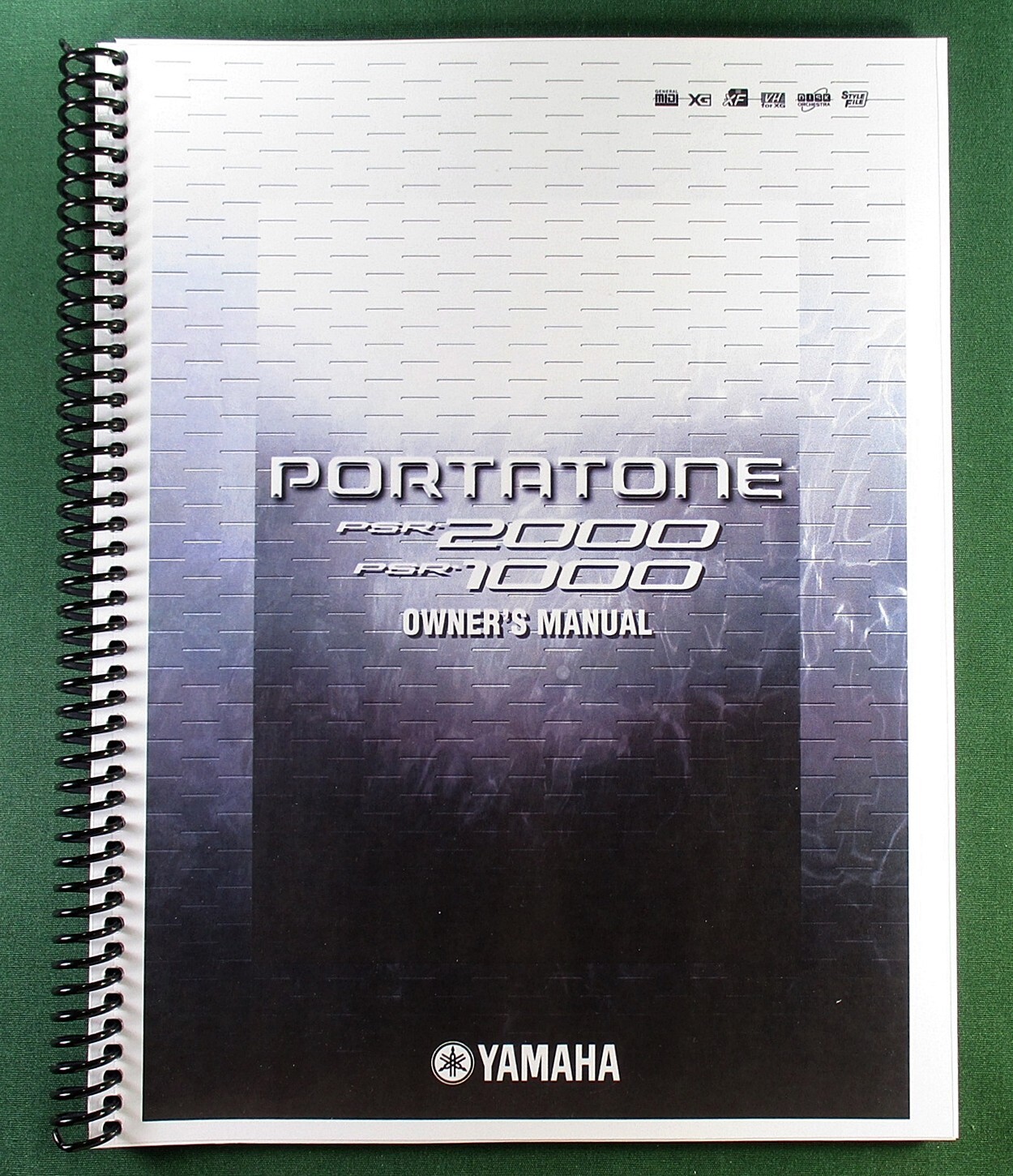 Yamaha PSR-2000 PSR-1000 Instruction Manual: 172 Pages & Protective Covers!