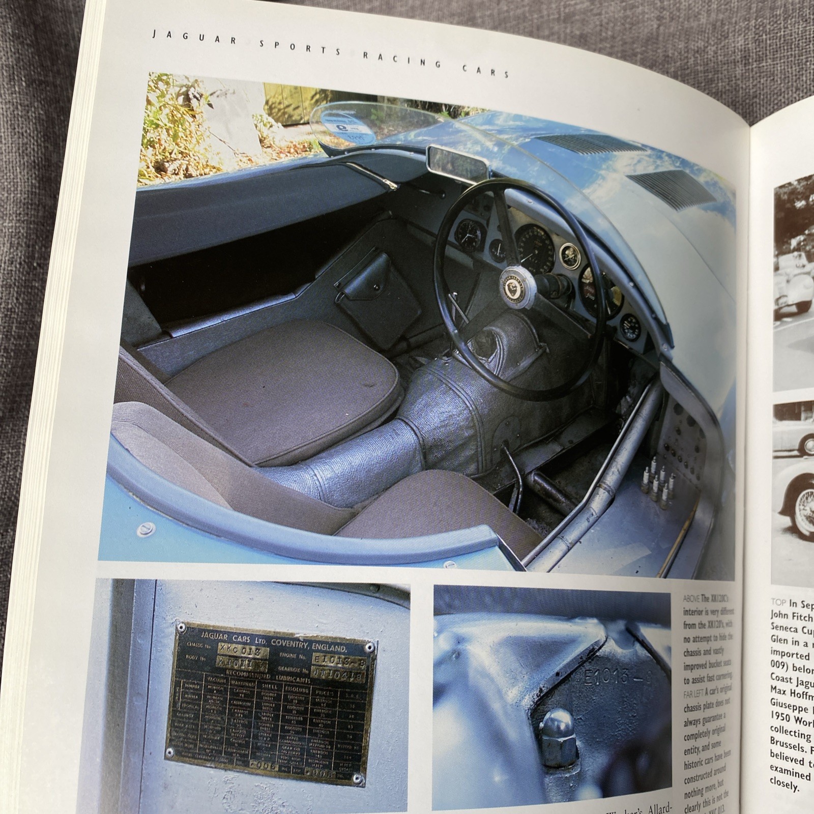Jaguar Sports Racing Cars: C-Type, D-Type, XKSS, Lightweight E-Type Porter Book
