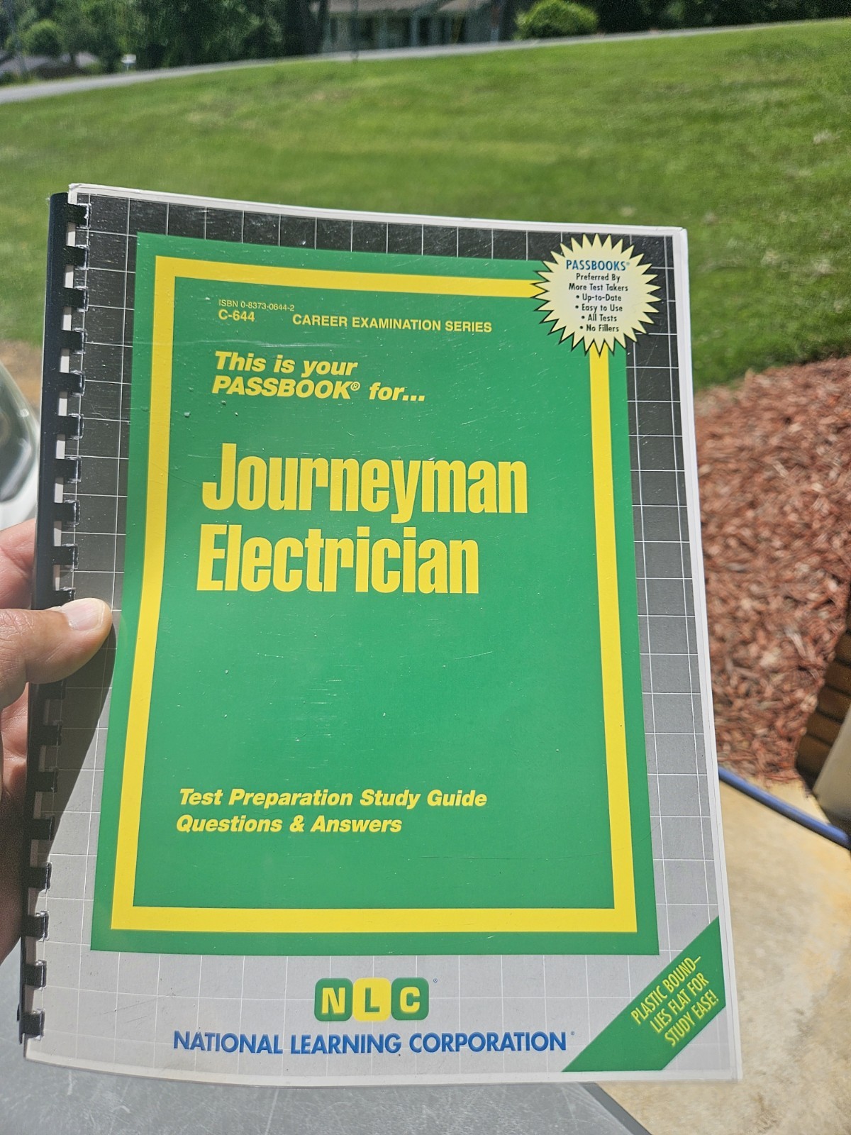 Journeyman Electrician Test Prep Study Guide NLC Plastic Bound Nice