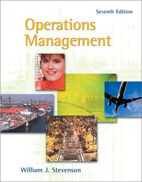 Operations Management Hardcover William J. Stevenson