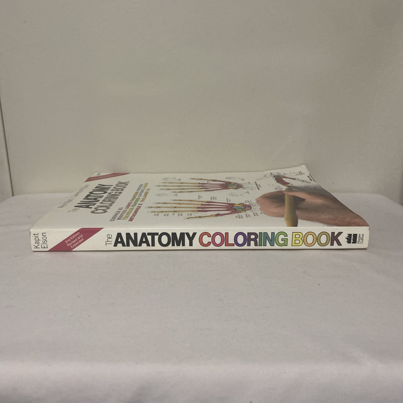 The Anatomy Coloring Book By Wynn Kapit & Lawrence M. Elson 2nd Edition