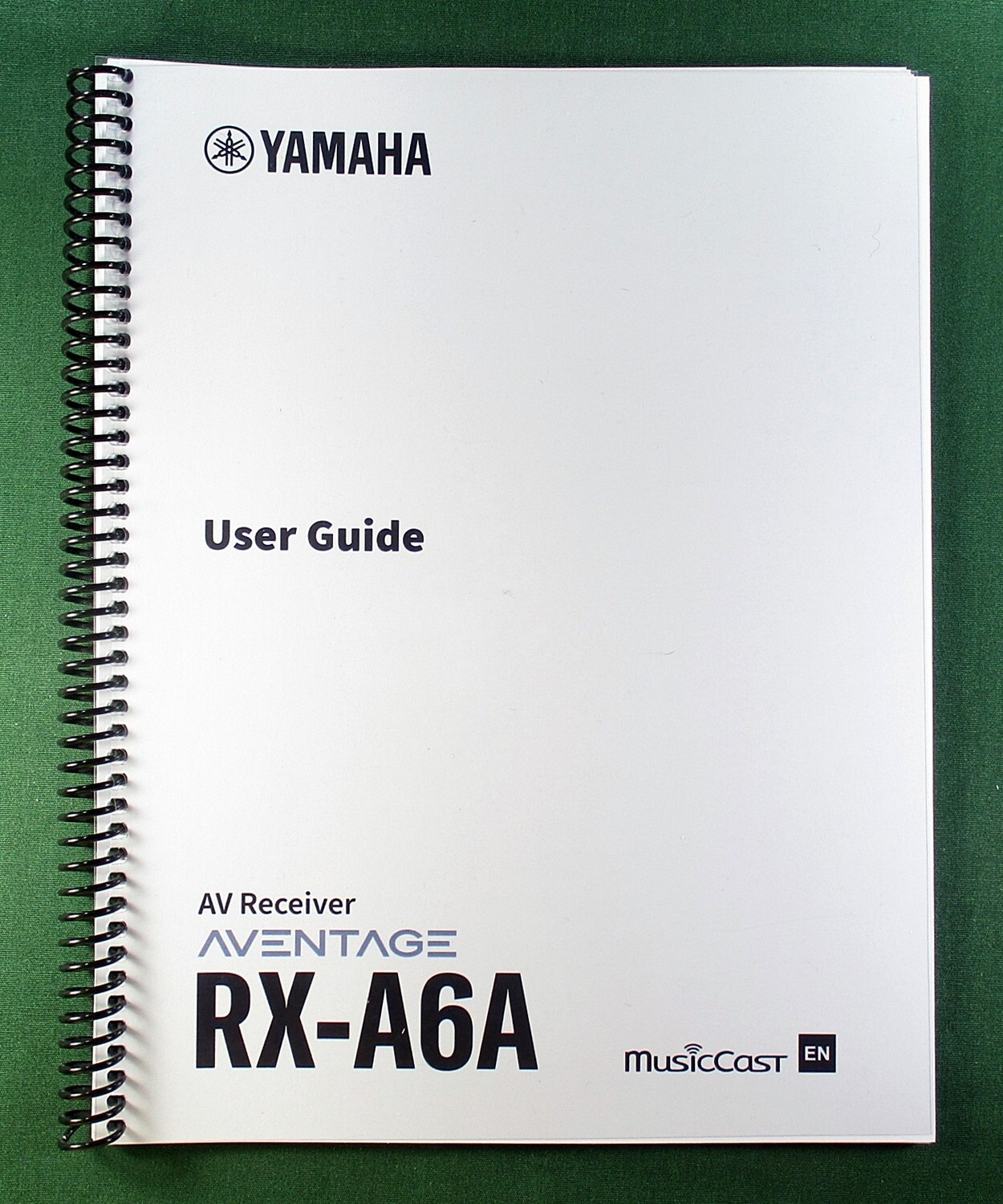 Yamaha RX-A6A Instruction Manual: Full Color 450 Pages & Protective Covers!