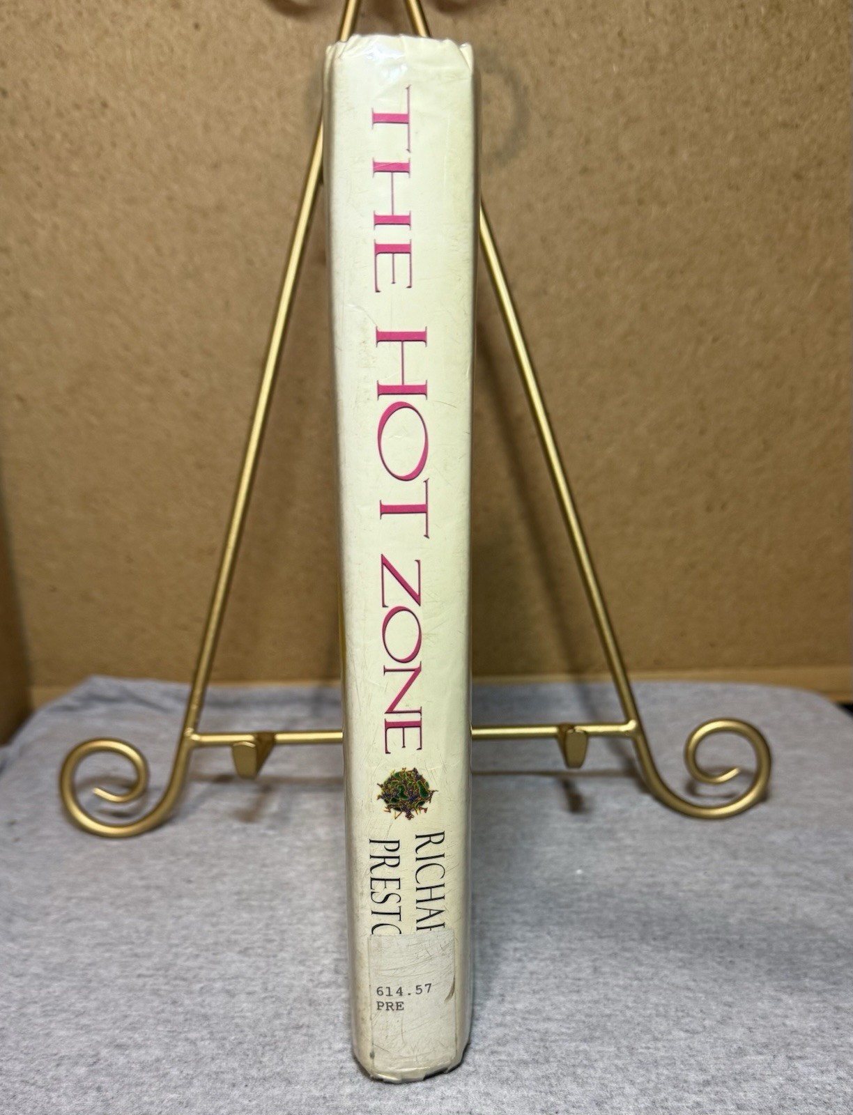 The Hot Zone – Richard Preston (1994, HC1st Edition, VG+) Ebola Virus…