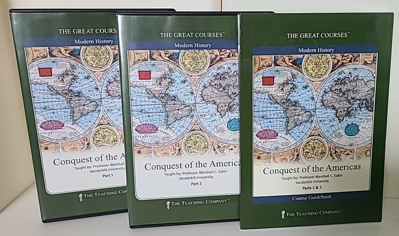 Great Courses complete sets [DVDs & Course Guidebooks] Various Topics OPENED
