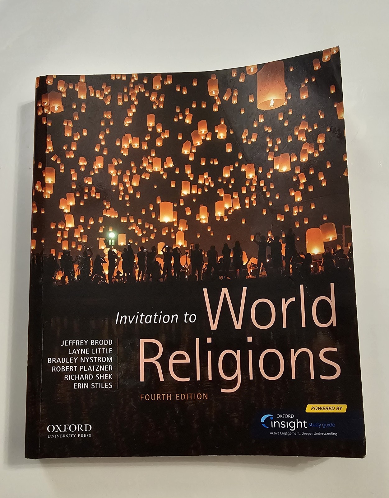 Invitation to World Religions – Paperback By Brodd, Jeffrey – GOOD 4th Edition