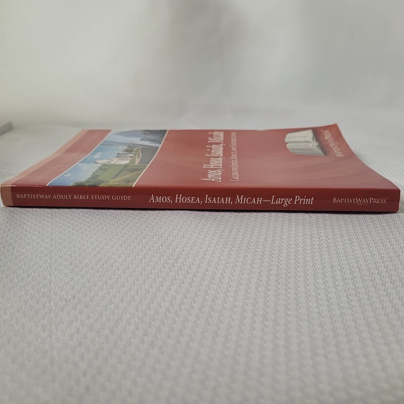 Amos, Hosea, Isaiah, Micah–Large Print Adult Bible Study Guide : Calling for…