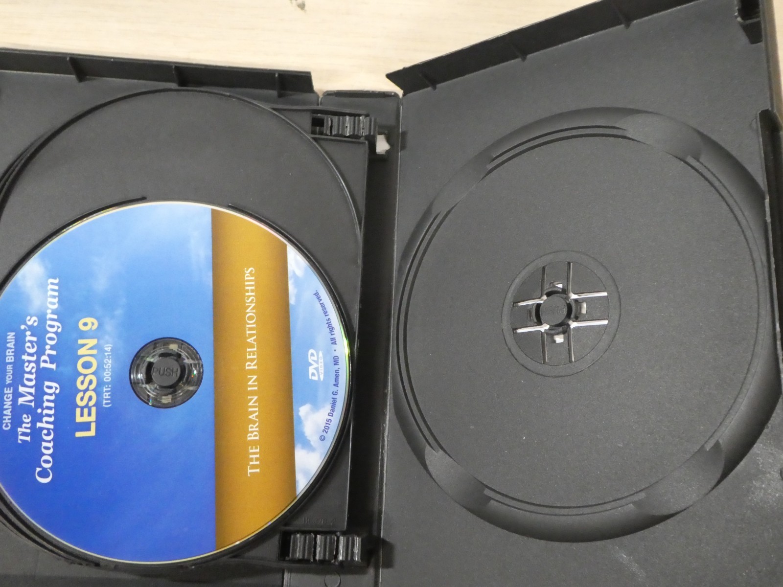 Daniel Amens Change Your Brain The Masters Coaching Program DVD Incomplete 12