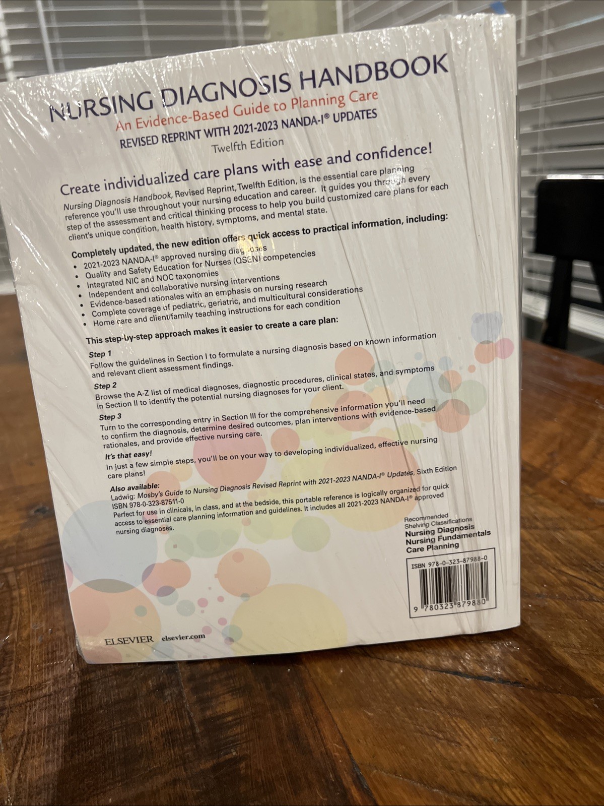 Sealed Nursing Diagnosis Handbook 12th Edition Revised Reprint w/2021-2023 NANDA