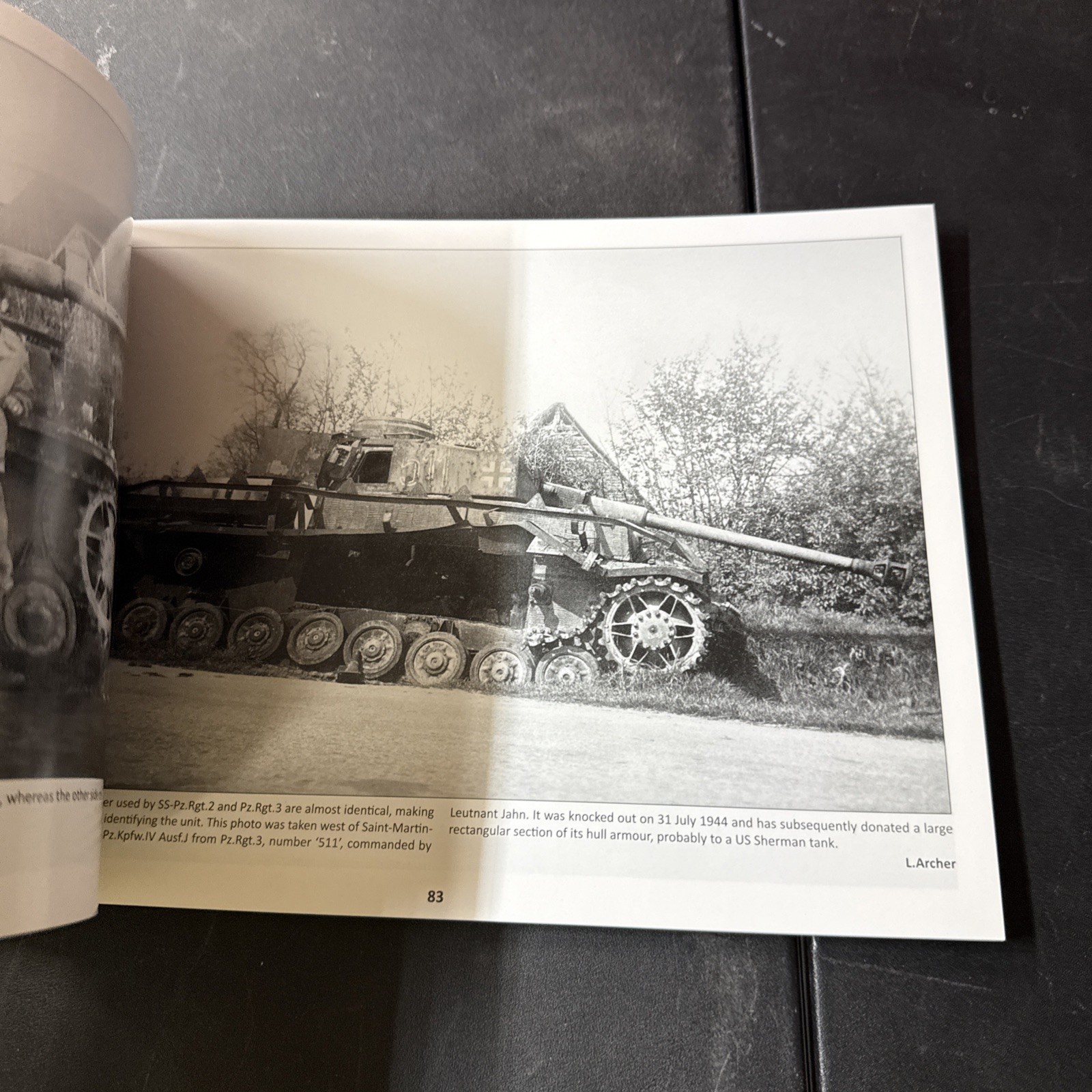 Panzerwrecks 25: Normandy 4 by Lee Archer Paperback Book