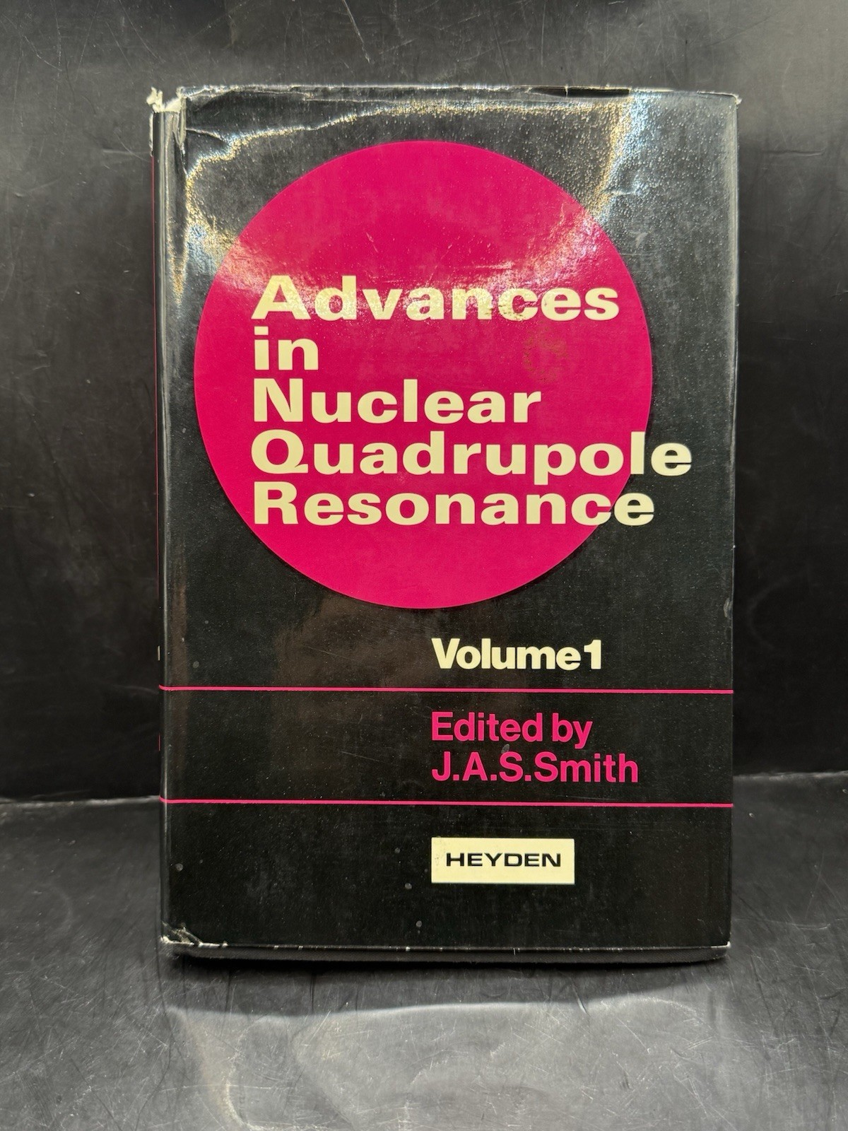 Advances In Nuclear Quadrupole Resonance Volume 1 J.A.S. Smith Hayden