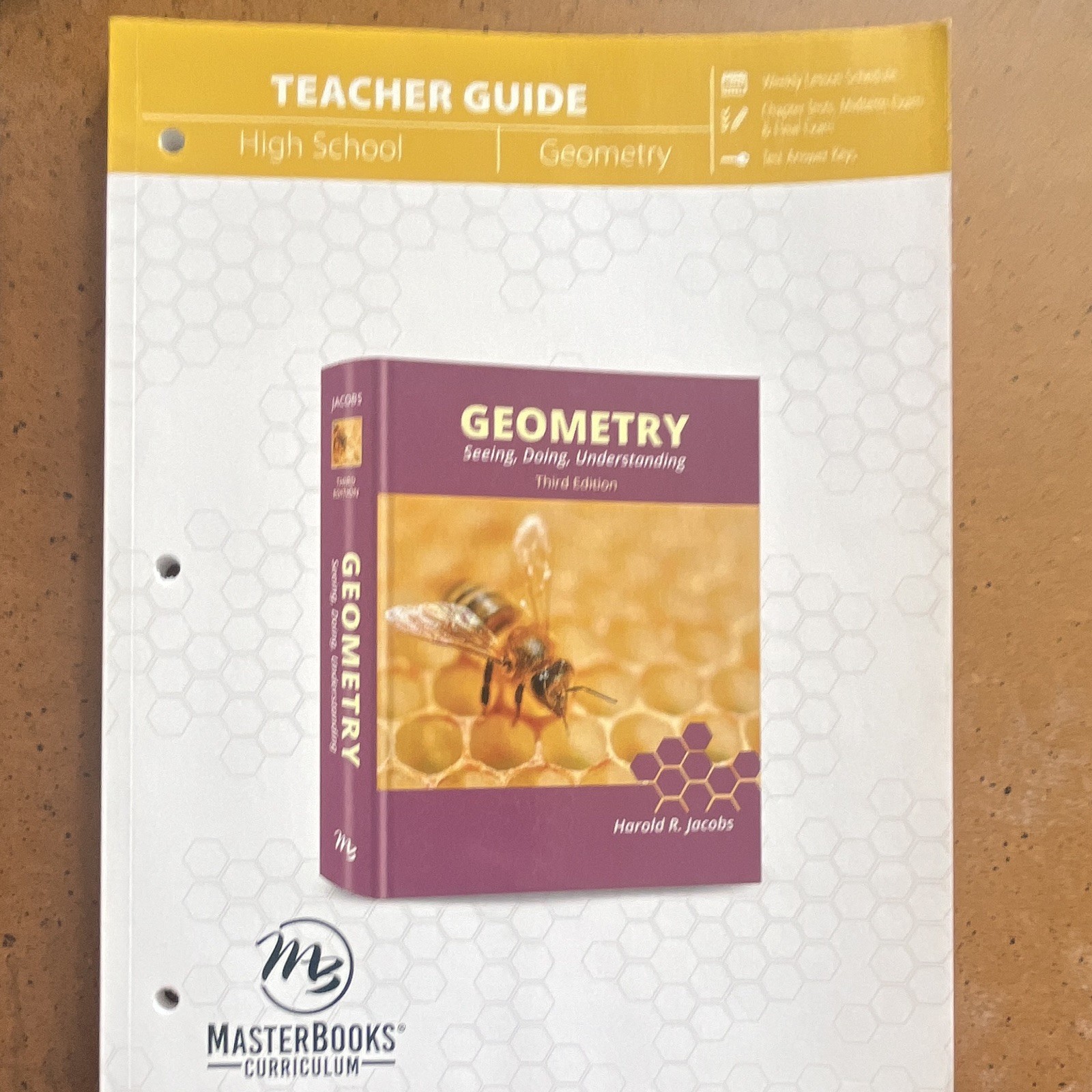Master Books Geometry: Seeing, Doing, Understanding 3rd Ed Teacher Guide Jacobs