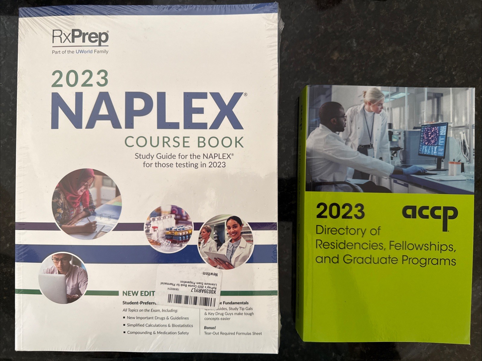 New RxPrep’s 2023 NAPLEX Course Book + 2023 ACCP Directory Of Residencies