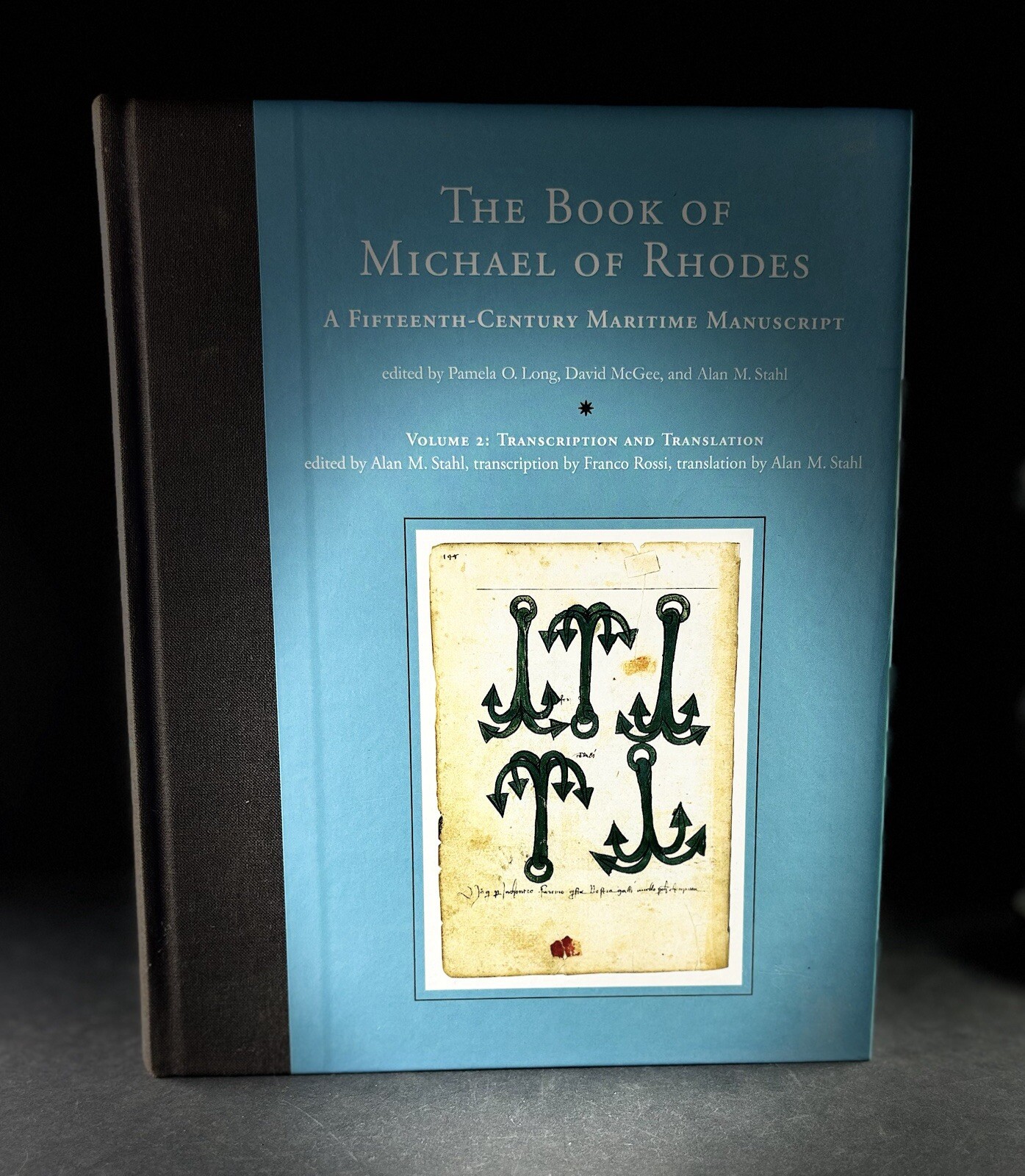 The Book of Michael of Rhodes Vol 1 & 2 15th Century Maritime Manuscript MIT