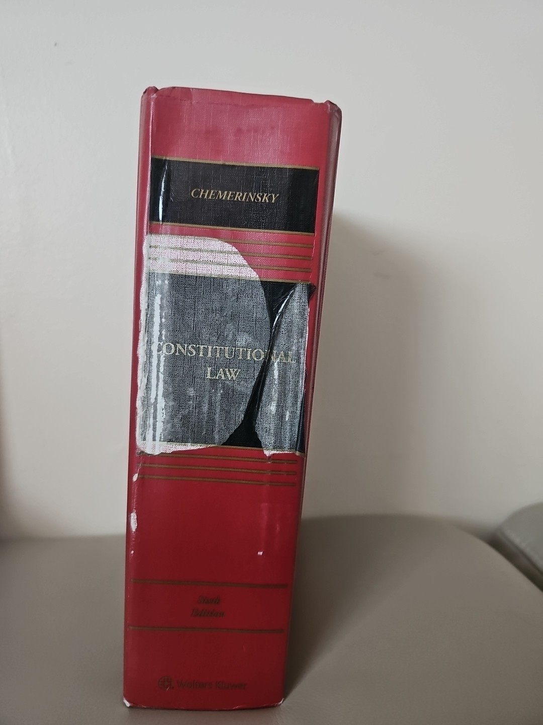 Constitutional Law Connected 6th ED-Hardcover, by Erwin Chemerinsky – Acceptable