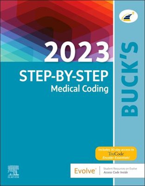 Buck’s 2023 Step-by-Step Medical Coding Paperback Elsevier