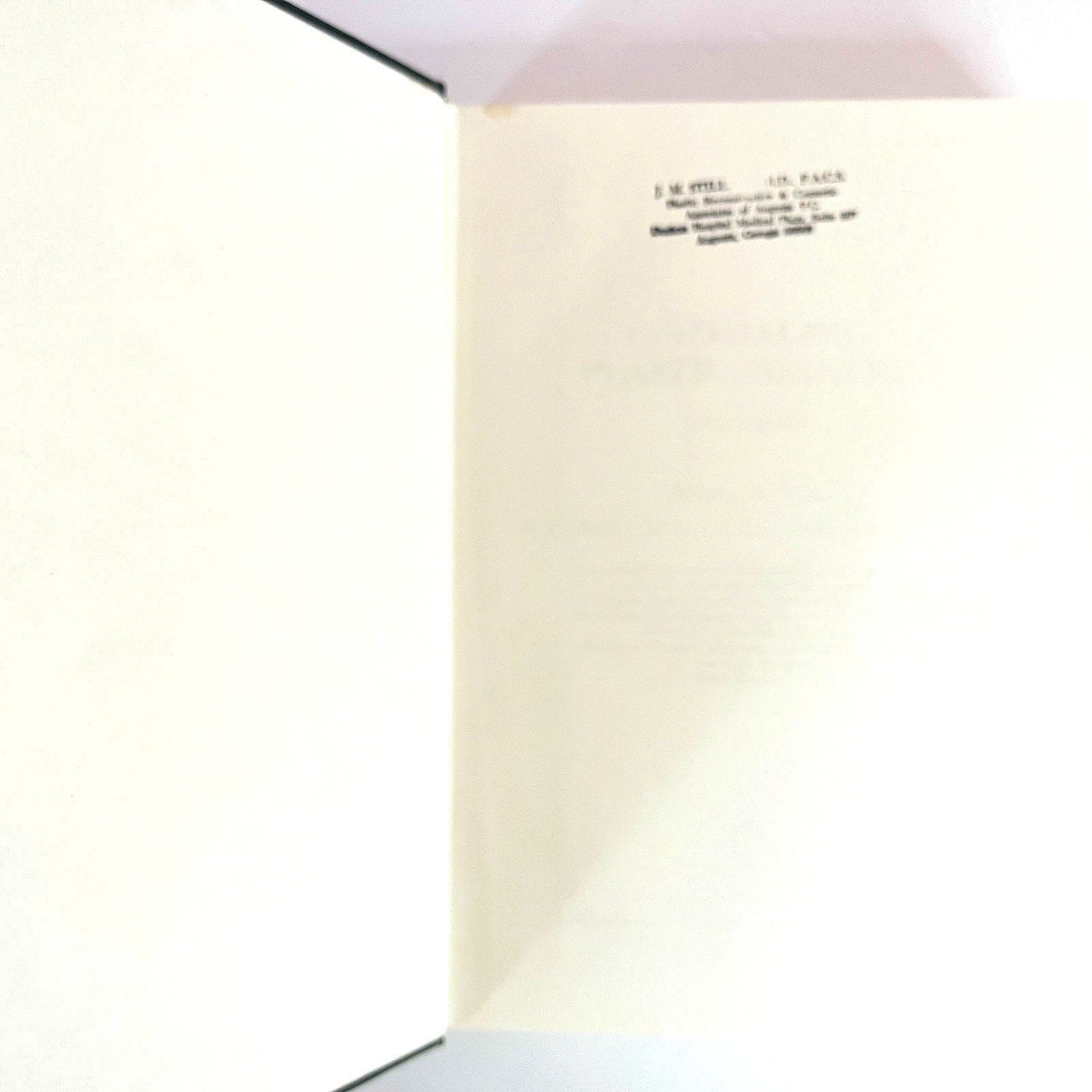 Ophthalmic Plastic Surgery Fifth Edition Book Hardcover Sidney A. Fox 1976