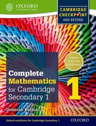 Complete Mathematics for Cambridge Secondary 1 Student Book 1: For Cambridge Che