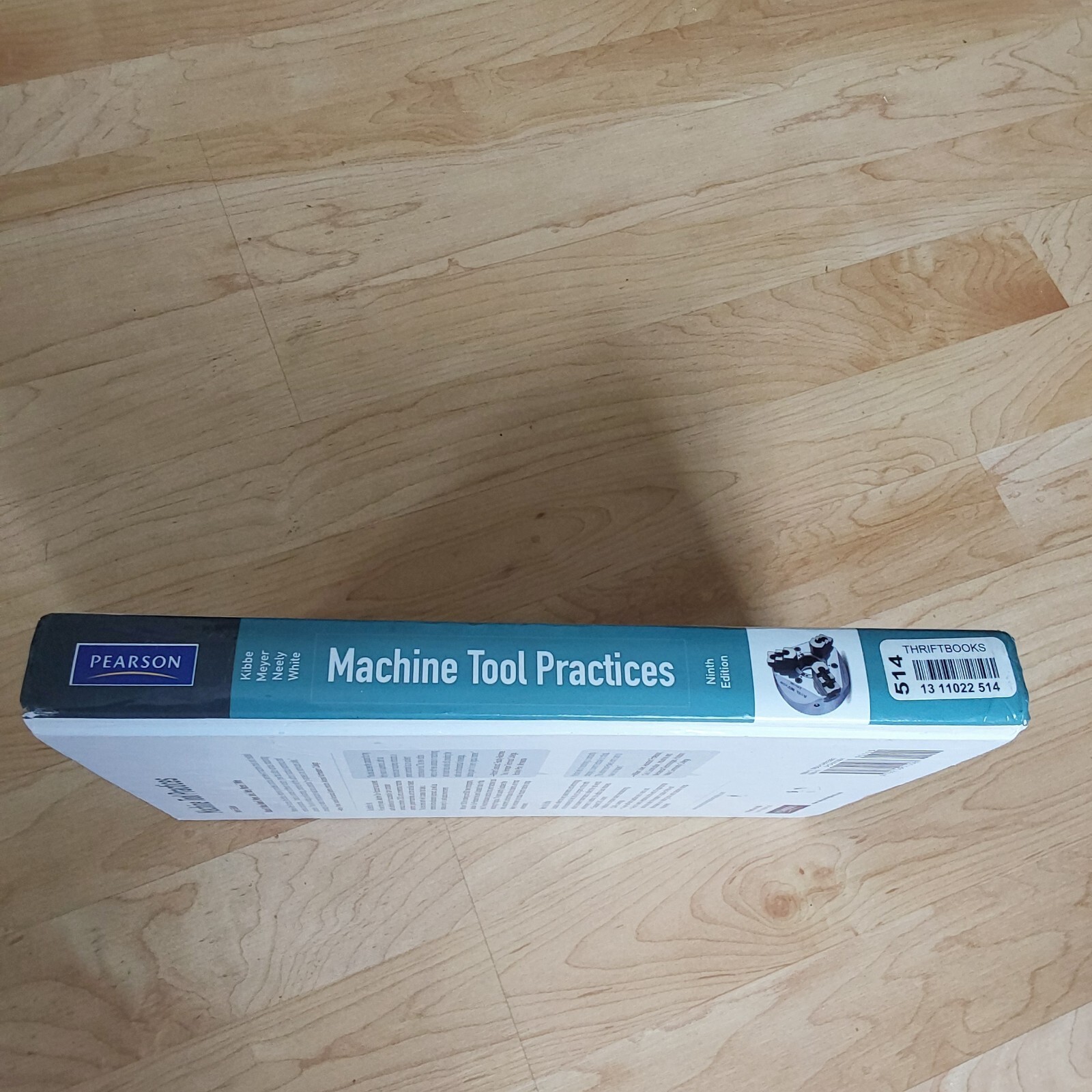 Machine Tool Practices 9th Edition by Kibbe Meyer Neely White hardcover book