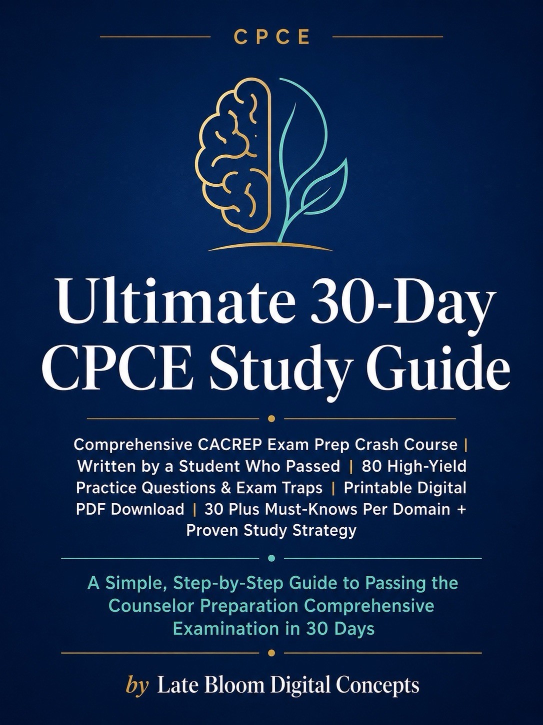 Pass CPCE In 30 Days By Passed Student | CACREP Crash Course | Study Guide + Qs