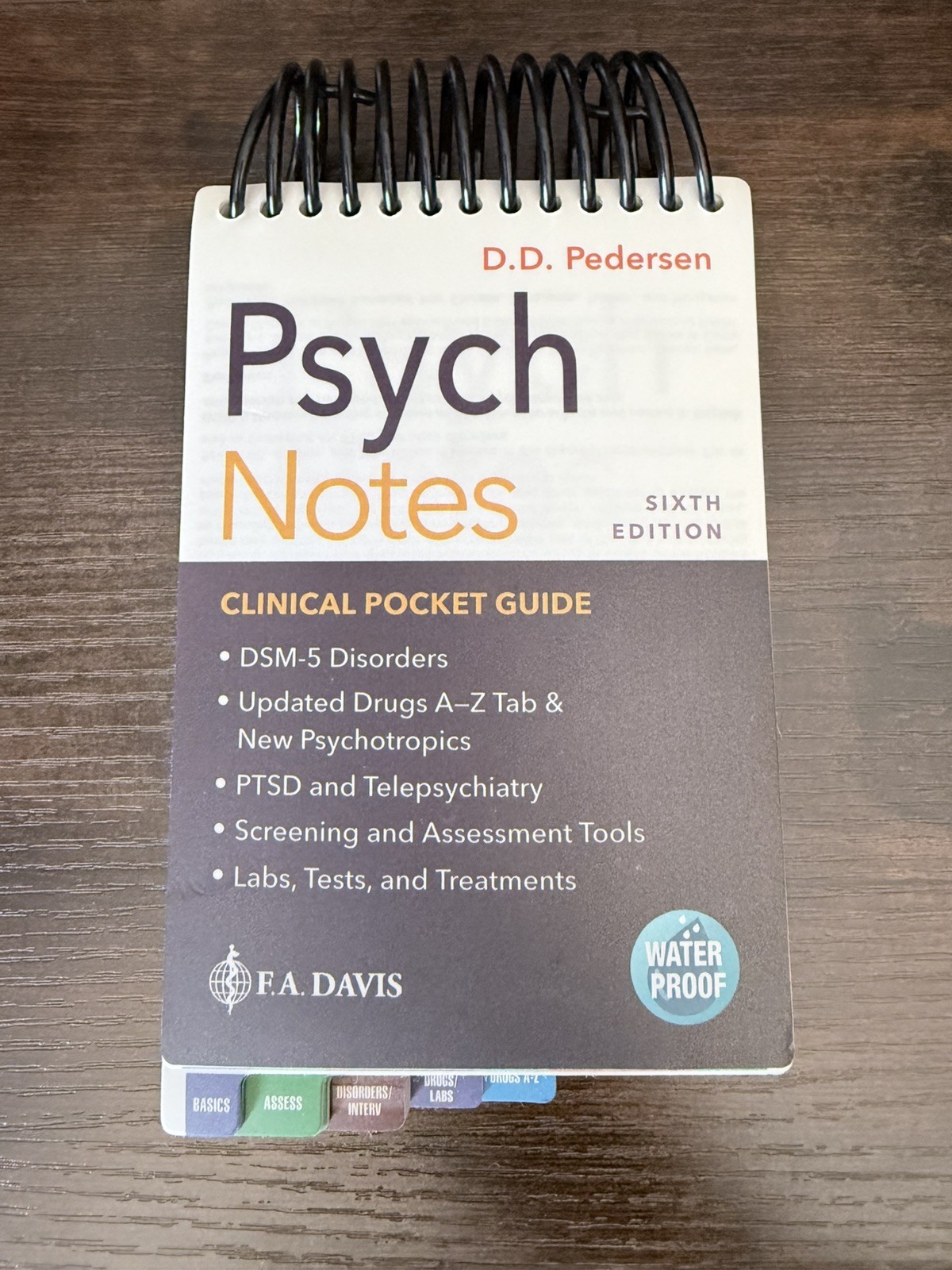 Psych Notes : Clinical Pocket Guide by Darlene D. Pedersen (2021, Spiral)