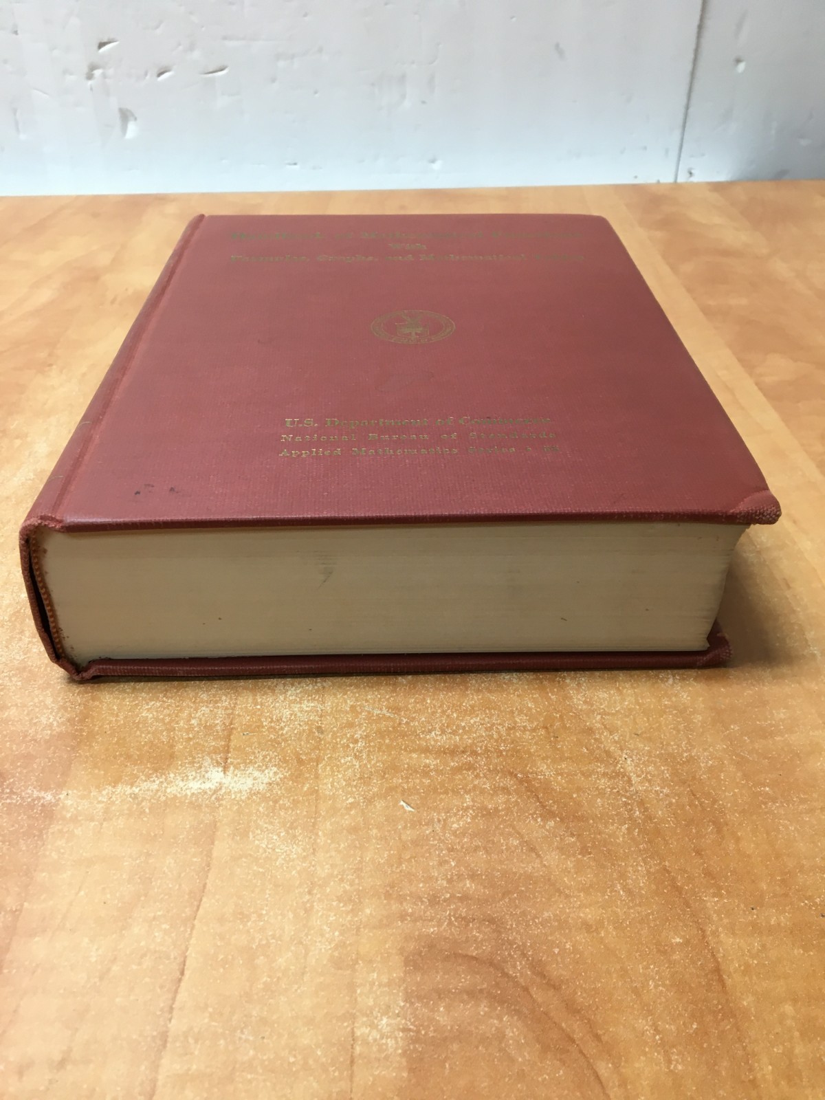 Handbook of Mathematical Functions W/Formulas, Graphs & Mathematical Tables 1966