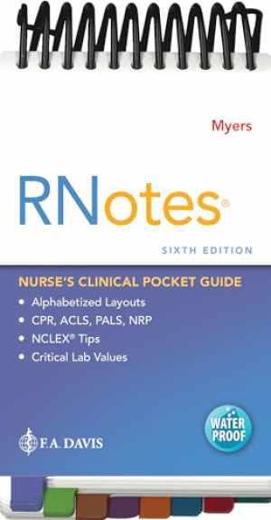 RNotes®: Nurse’s Clinical Pocket – Spiral-bound, by Myers RN BSN – Very Good