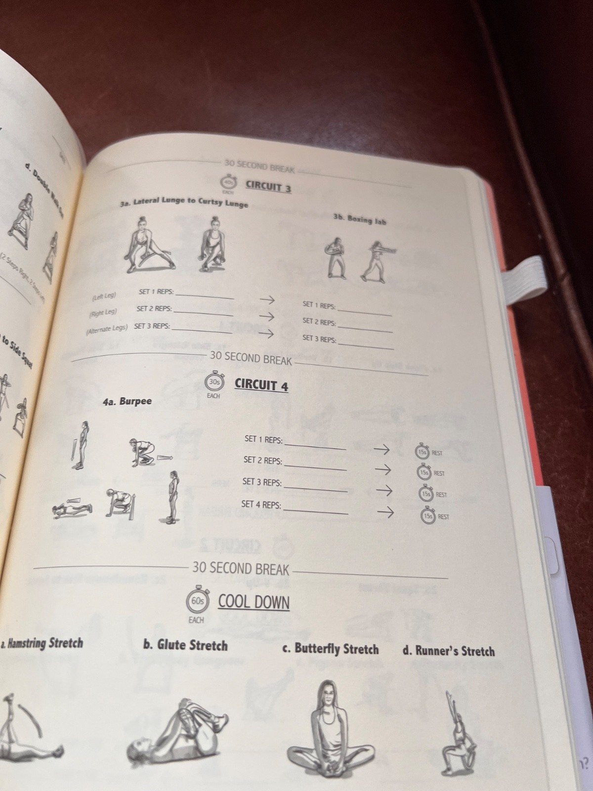 ORANGE BADSS BODY GOALS JOURNAL: BOOTY SHAPING & RESISTANCE TRAINING NEW