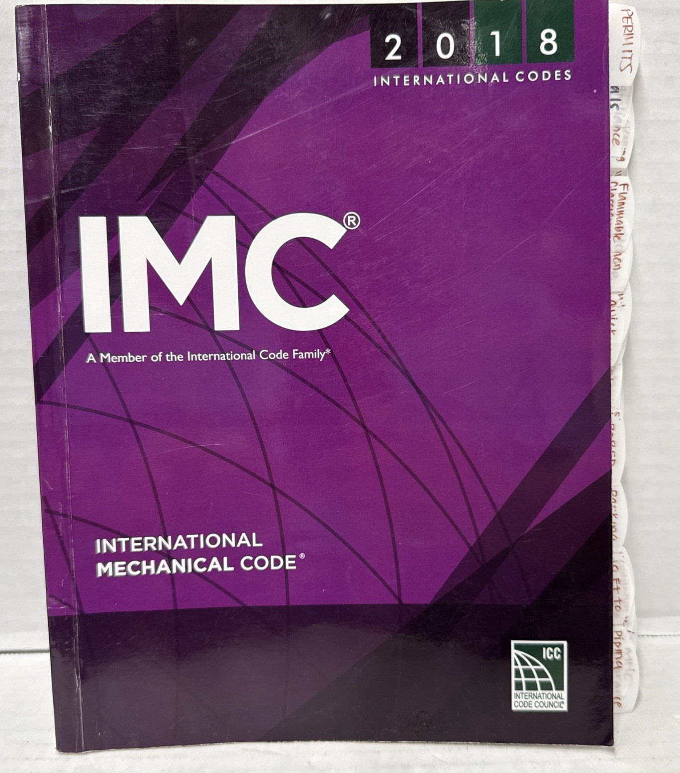 2018 International Mechanical Code (International Code Council Series) Paperback