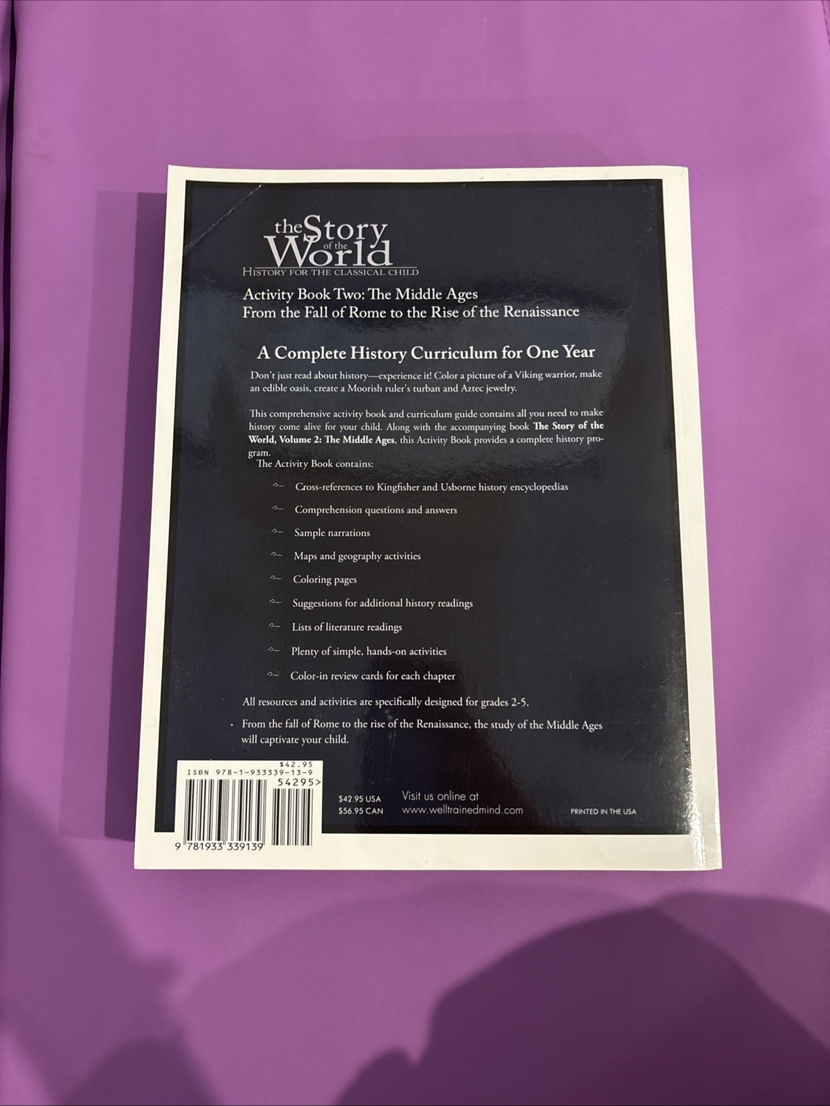 Story of the World Ser.: Story of the World #2 Middle Ages Activity Book