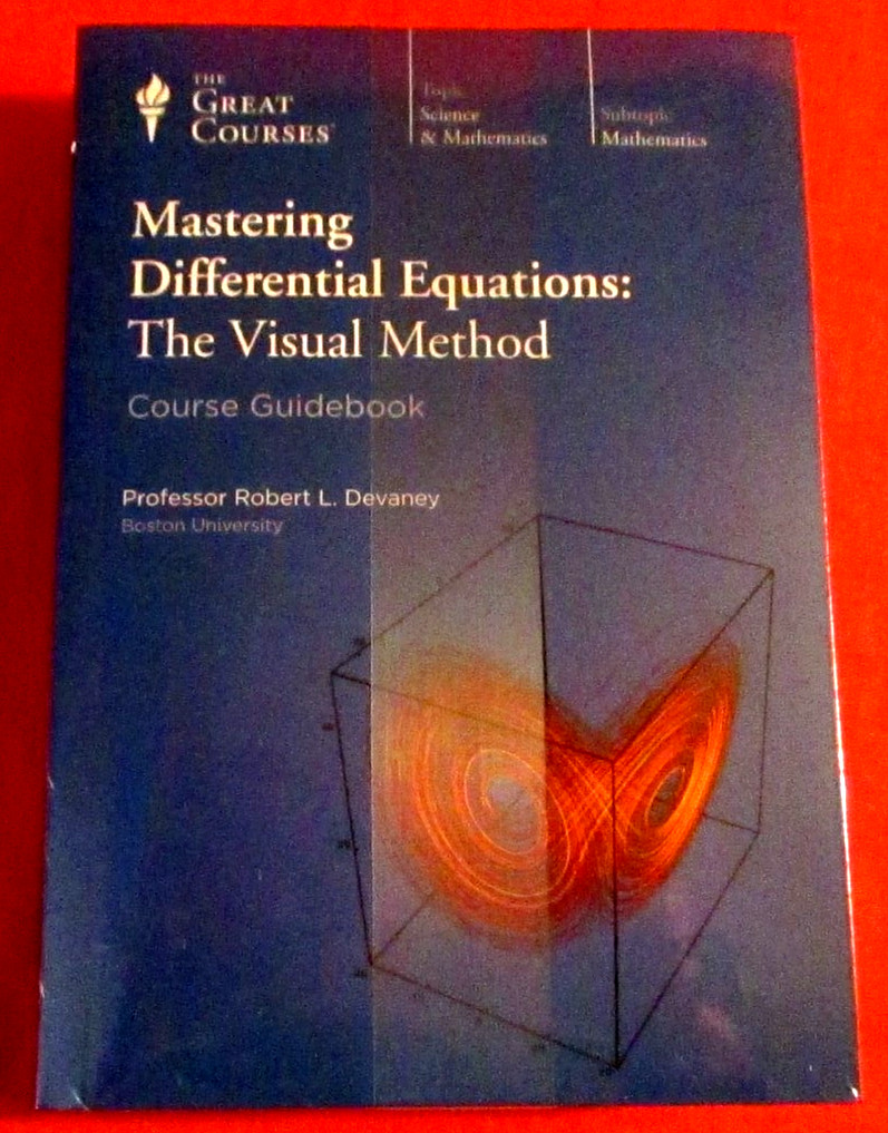 Great Courses Mastering Differential Equations The Visual Method DVDs + Book NEW