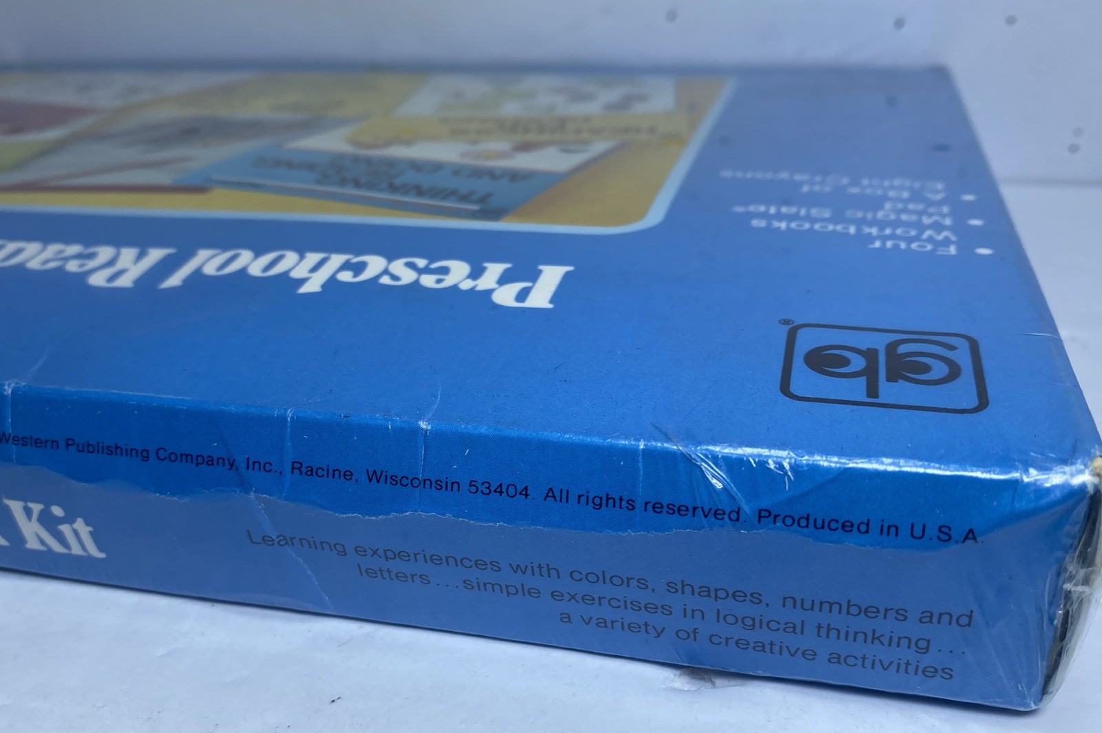 Vintage 1977 Golden Readiness Workbook Preschool Reading Kit SEALED BRAND NEW