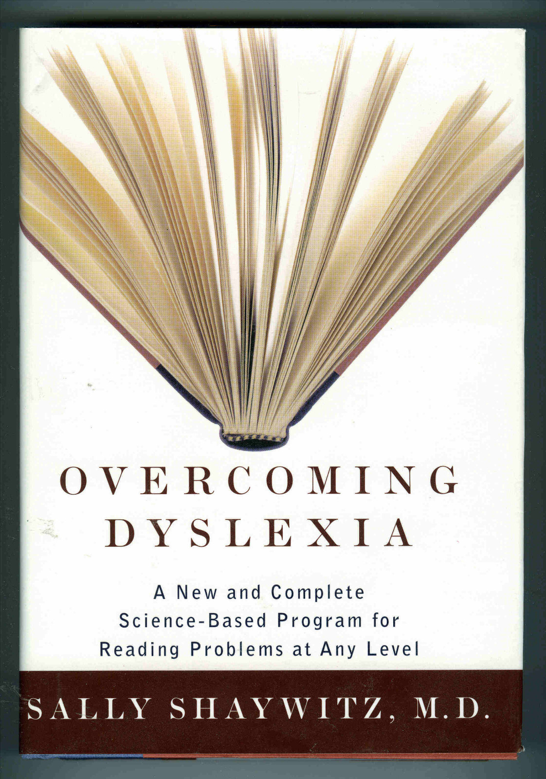 OVERCOMING DYSLEXIA Program for Reading Problems, Sally Shaywitz MD Nr MINT HCdj